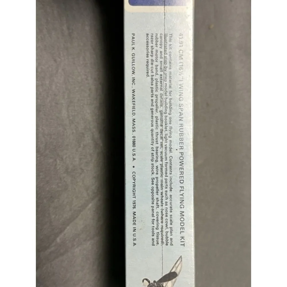 VTG GUILLOW'S GRUM,MAN F6F HELLCAT FLYING MODEL KIT U.S.NAVY WW2 CARRIER FIGHTER